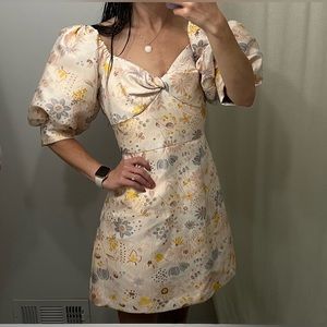 Beautiful floral structured dress